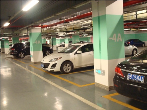 停車場分區標識