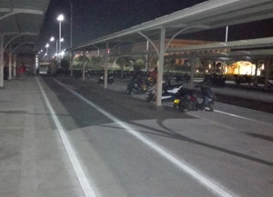 北汽廣州停車場劃線