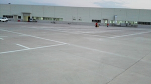 室外標(biāo)線施工