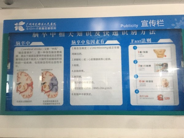 花都人民醫(yī)院宣傳欄海報